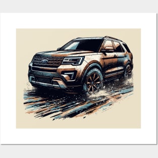 Ford Explorer Posters and Art